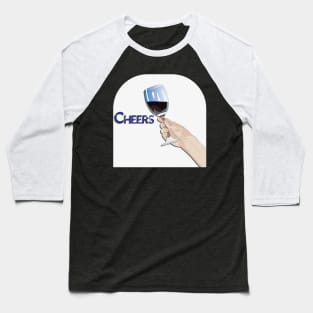 Glass of wine Baseball T-Shirt